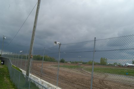 I-96 Speedway - Track From Water Winter Wonderland